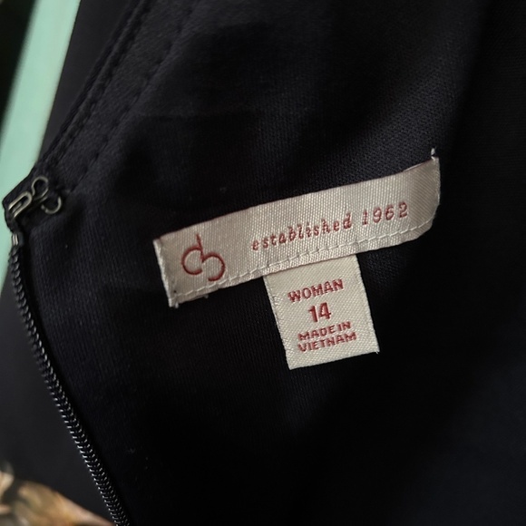 Dress Barn Dress Fancy Party Cocktail Organza Special Occasion w/ Crinoline - Picture 8 of 12